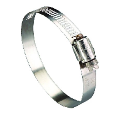 BREEZE Ideal Hy Gear 1-1/4 in to 3-1/4 in. SAE 44 Silver Hose Clamp Stainless Steel Marine 620P44551